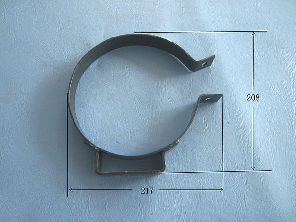 Expansion tank hoop assembly
