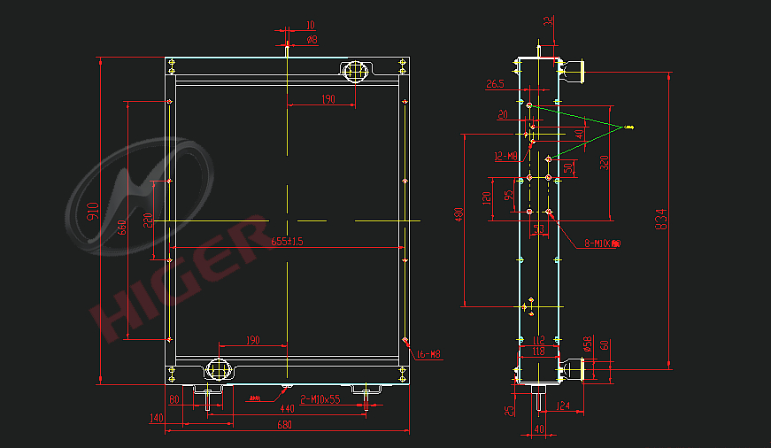 Радиаторная сборка