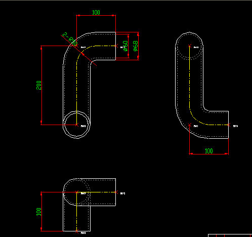 Hose (Engine water inlet transition)