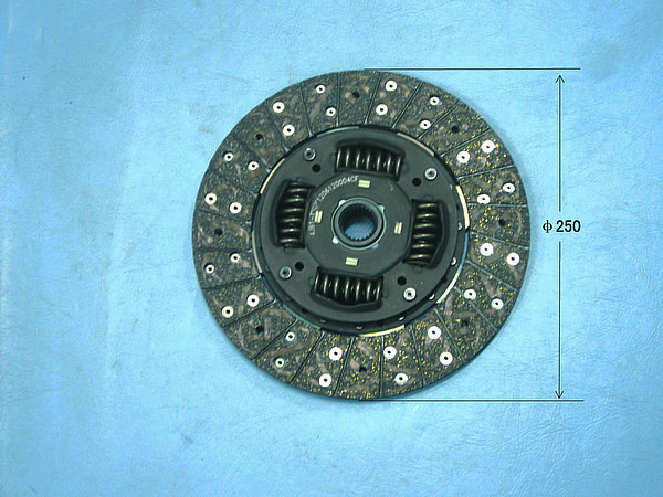 Clutch friction plate (forming hair)