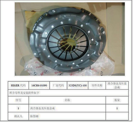 Комплект обложки сцепления (325 + Yellowstone 3 кольца + булавка