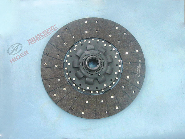 Clutch driven disc