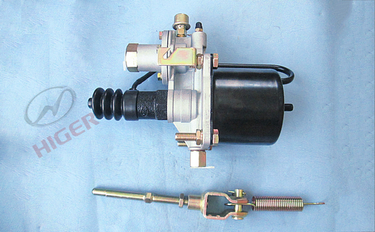 Clutch booster assembly