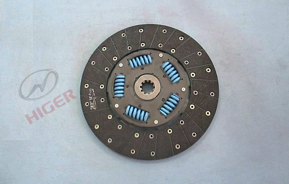 Clutch driven disc component