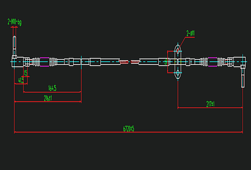 Variable speed control soft shaft (ball joint assembly)