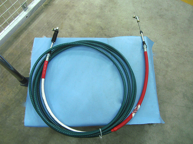 Speed-changing soft shaft