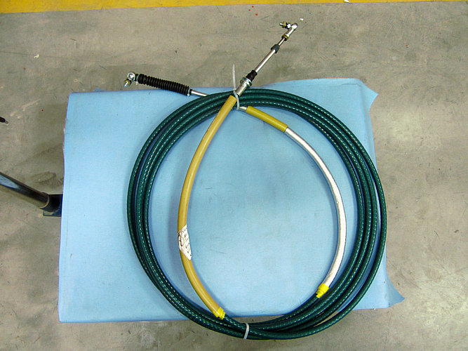 Arbre souple à changement de vitesse