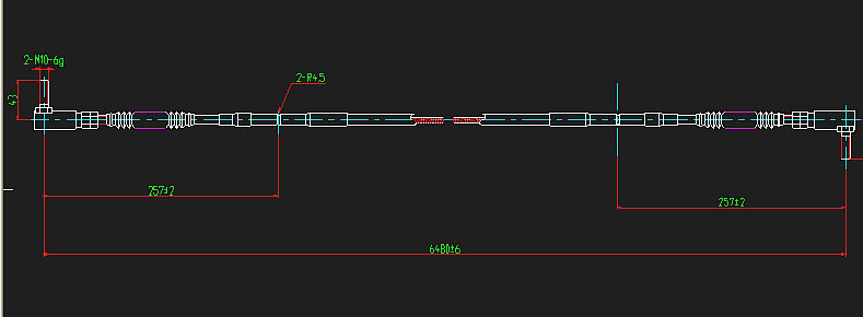 Barre souple de commande de changement de vitesse (MK4-10648)