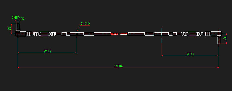 Мягкий вал управления скоростным движением (MK4-20650)
