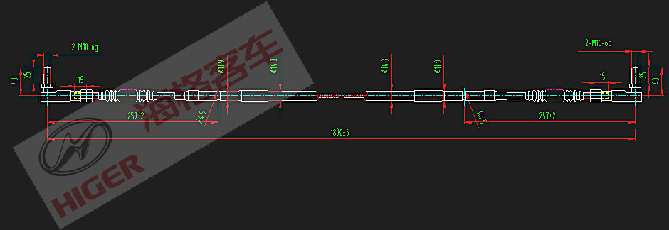 Speed-changing soft shaft