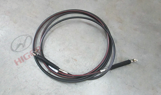 Speed-changing soft shaft