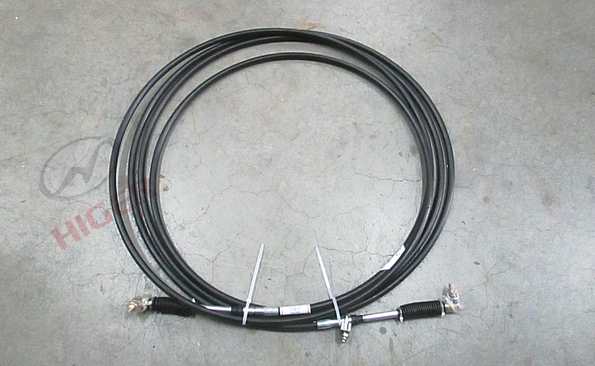 Speed-changing soft shaft