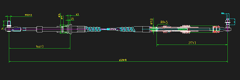 Speed-changing soft shaft