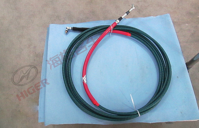 Speed-changing soft shaft