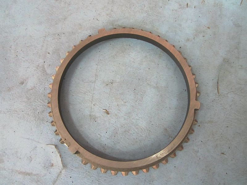 Synchronous ring-first and second-speed synchronizer