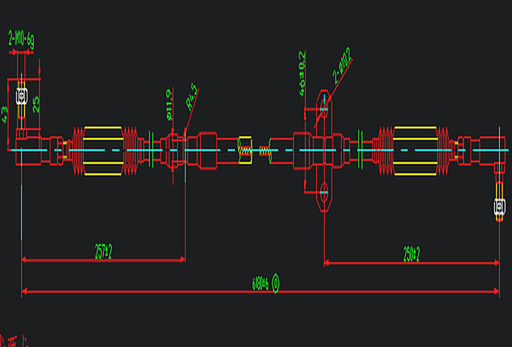 Speed-changing control soft shaft (MK4-10618)