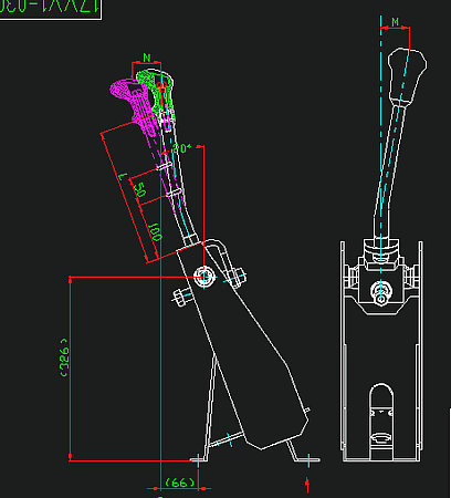 Manipulator assembly (three soft axes 350, 0, 0)