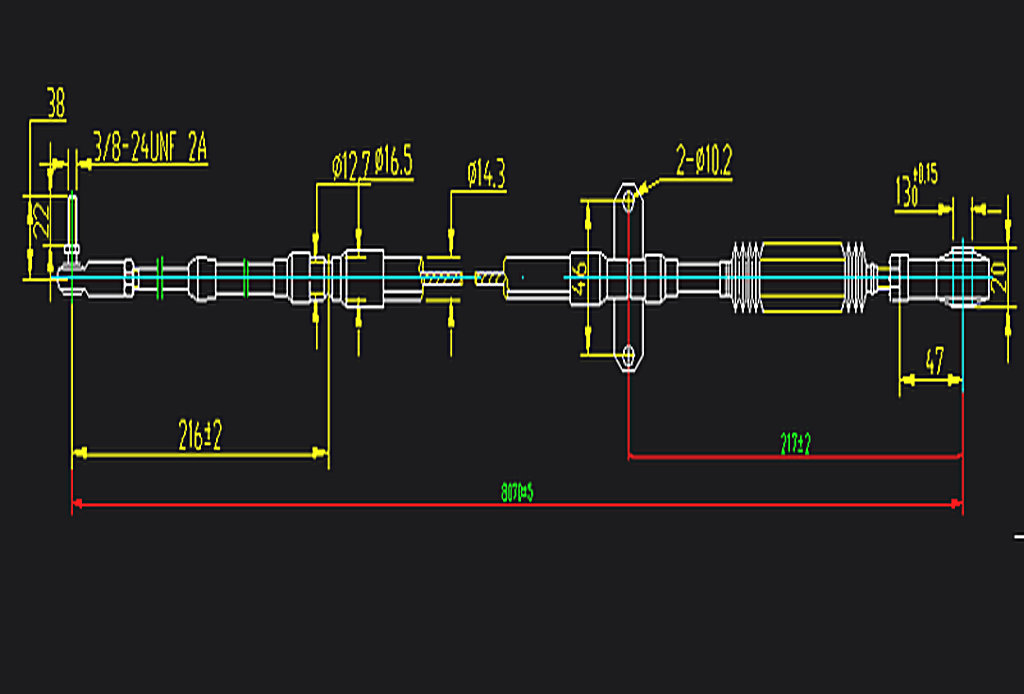Shift soft shaft assembly