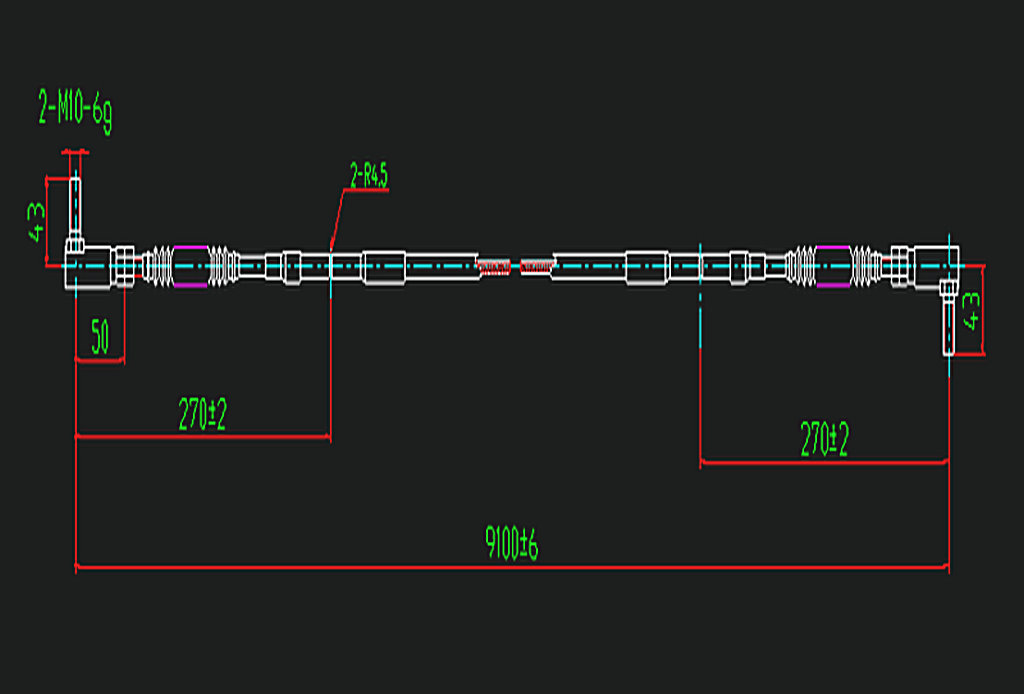 Assemblage de la rotule de l'arbre doux