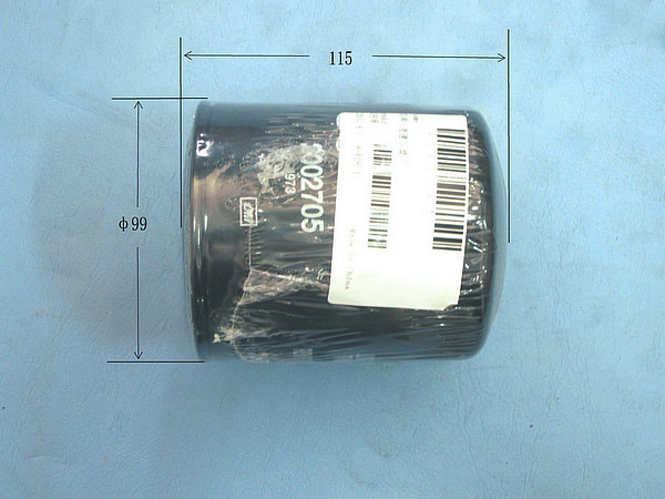 Differential filter element