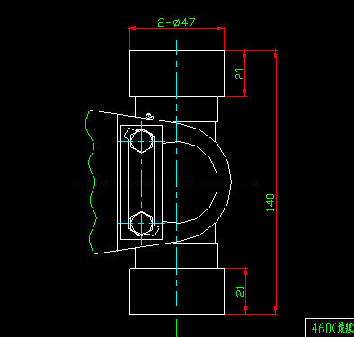 Rear axle transmission shaft (H9-H4-320-75)-2