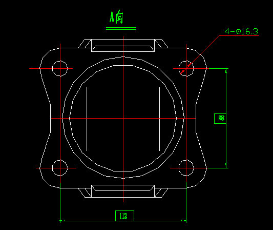 后桥传动轴(H2-H4-420-70)-2