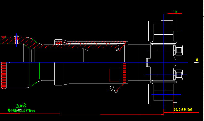 Rear axle drive shaft (H4-H4-301-70)-1