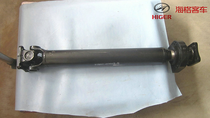 Front drive shaft (with intermediate support assembly)