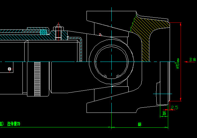 后桥传动轴(H9-H3-443-70)-1