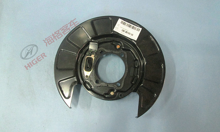 Left parking brake assembly