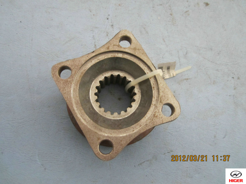 Flange assembly - active bevel gear