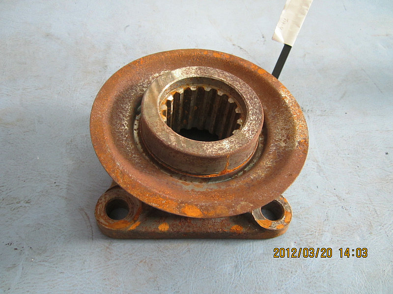 Flange assembly - active bevel gear