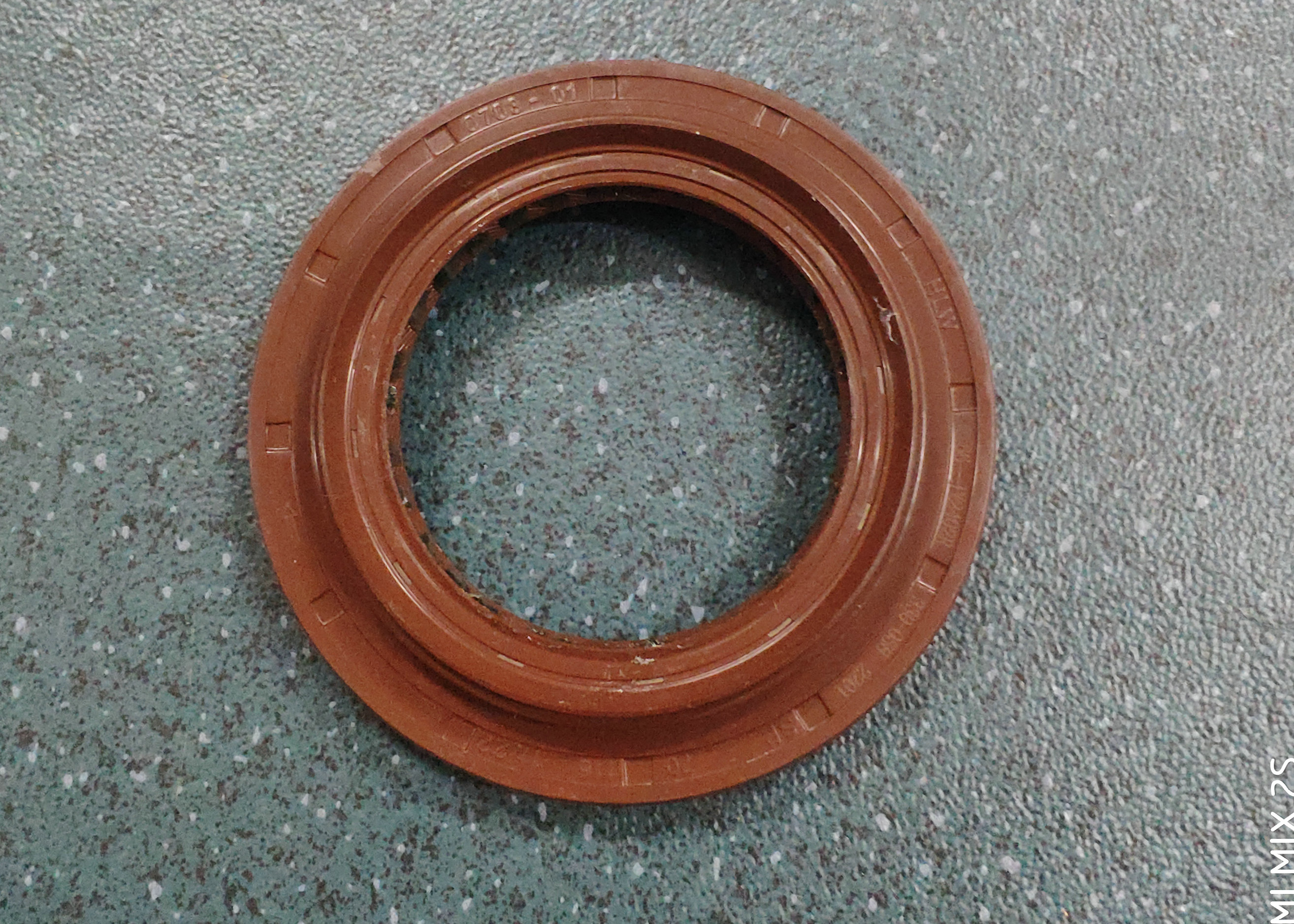 Oil seal assembly-active bevel gear
