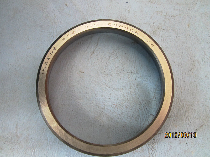 Rear hub outer bearing outer ring