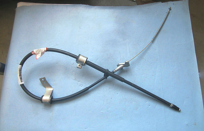 Left brake parking cable