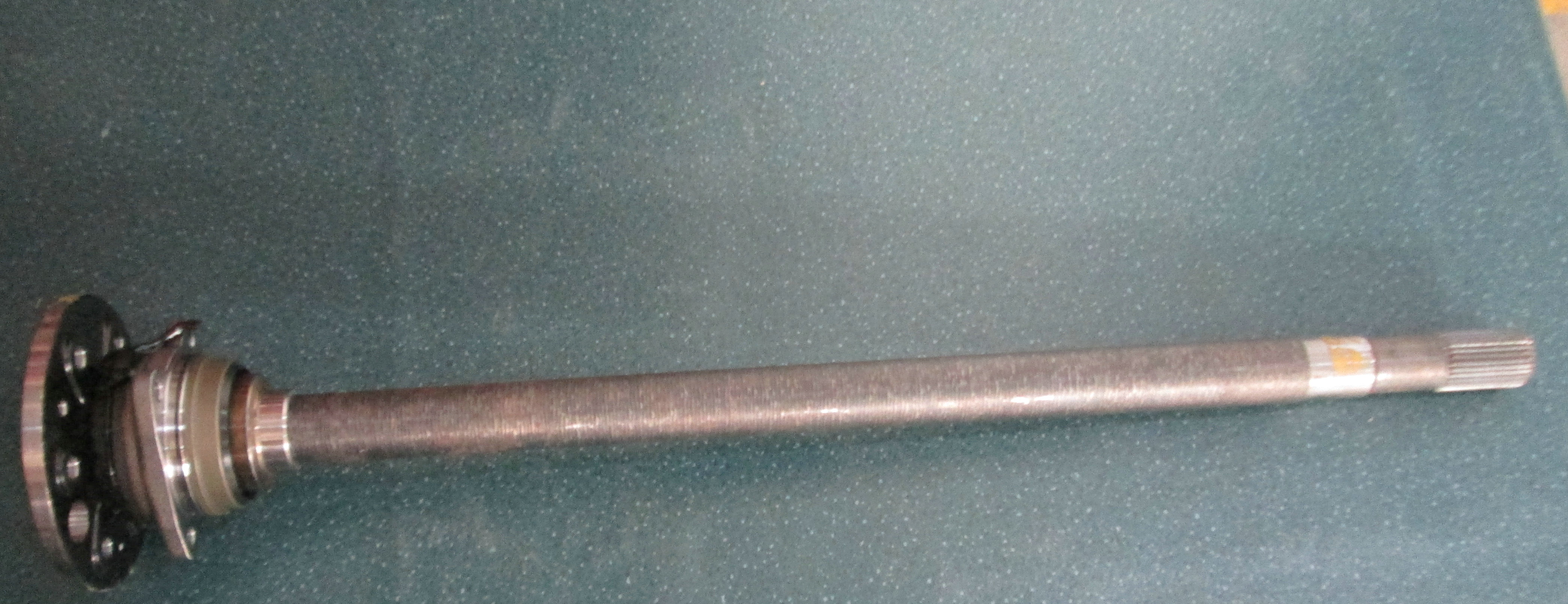 Rear axle half shaft with hub unit assembly