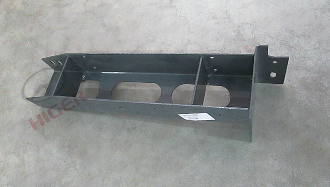 Radiator rear beam assembly