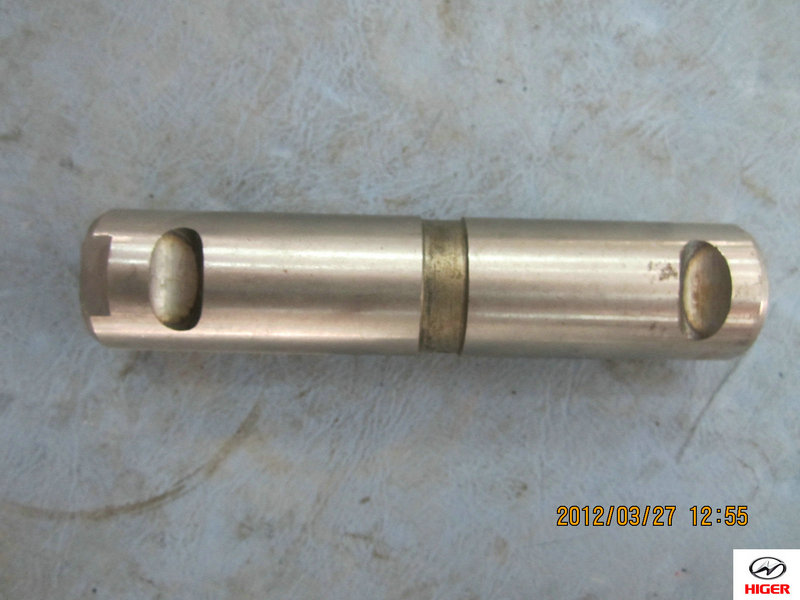 Steel leaf spring pin