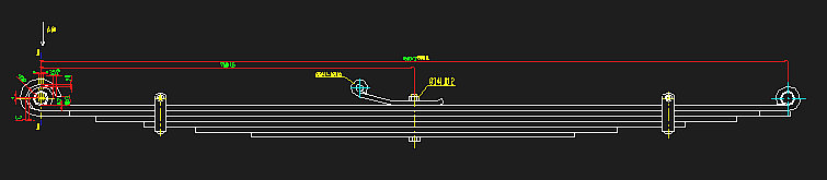 Assemblage de ressorts à feuilles en acier avant-1