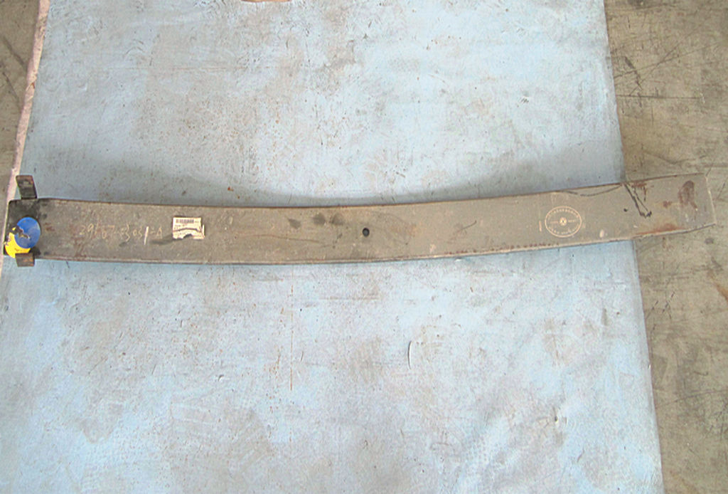 The third piece of rear steel spring