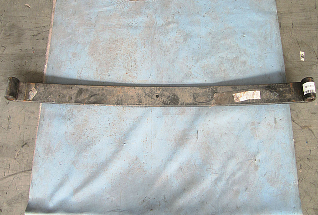 The first piece of rear steel plate