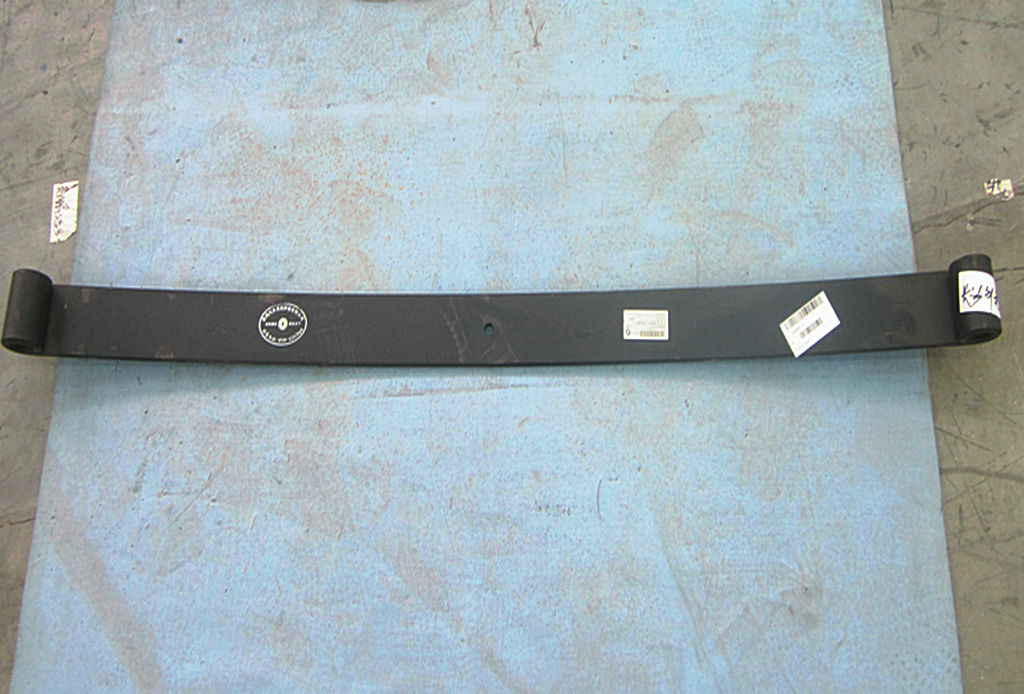 The first piece of front steel spring