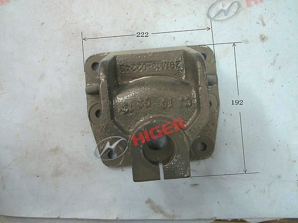 Fixed end bracket