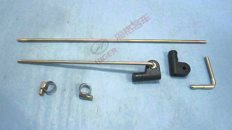 Height valve regulating rod assembly
