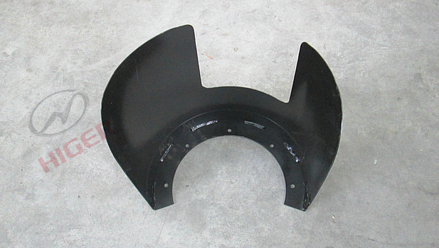 Assemblage de soudure du bouclier de coussin gonflable arrière droit