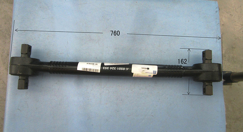 Thrust rod assembly (lateral)