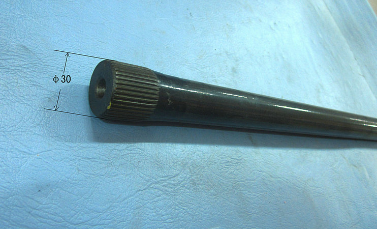 Torsion rod spring (left)-1