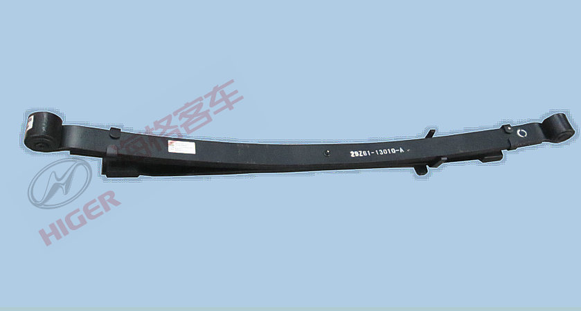 Rear steel leaf spring assembly (left)