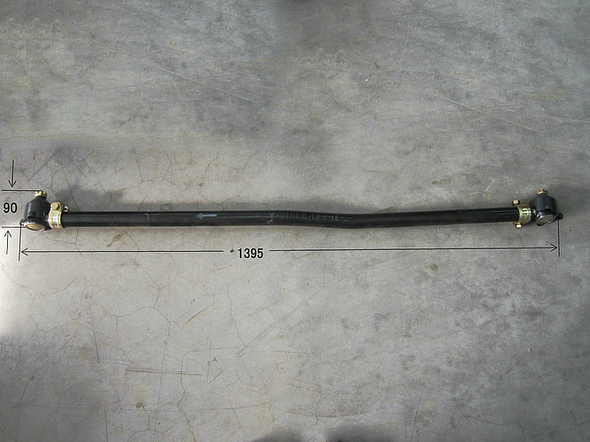 Steering straight rod