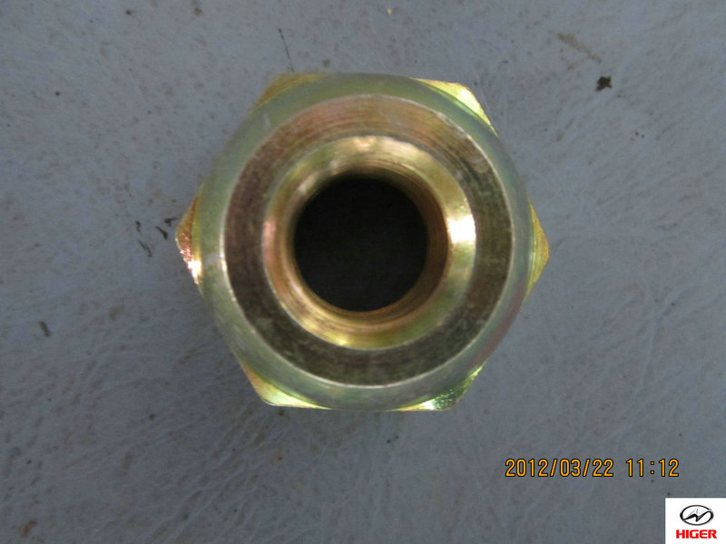 Left front wheel nut